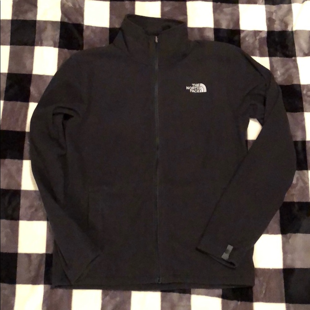 Black fleece North Face jacket